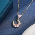 "Witch On Broom" Sterling Silver Necklace - 图片 68