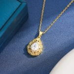 "Witch On Broom" Sterling Silver Necklace - 图片 8