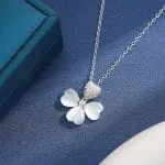"Witch On Broom" Sterling Silver Necklace - 图片 71