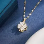 "Witch On Broom" Sterling Silver Necklace - 图片 74
