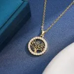 "Witch On Broom" Sterling Silver Necklace - 图片 80