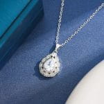 "Witch On Broom" Sterling Silver Necklace - 图片 9
