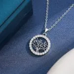 "Witch On Broom" Sterling Silver Necklace - 图片 81