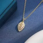 "Witch On Broom" Sterling Silver Necklace - 图片 84