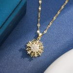 "Witch On Broom" Sterling Silver Necklace - 图片 10