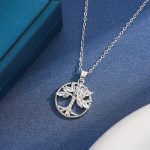"Witch On Broom" Sterling Silver Necklace - 图片 95
