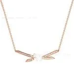 Knot Design Sterling Silver Necklace - 图片 5