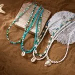 "Give Me Everything" Sterling Silver Layered Necklace - 图片 2