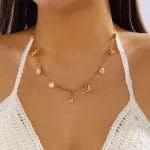 "Give Me Everything" Sterling Silver Layered Necklace - 图片 11