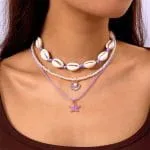 "Give Me Everything" Sterling Silver Layered Necklace - 图片 18