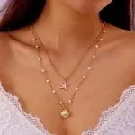 "Give Me Everything" Sterling Silver Layered Necklace - 图片 22