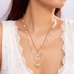 "Give Me Everything" Sterling Silver Layered Necklace - 图片 23