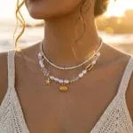 "Give Me Everything" Sterling Silver Layered Necklace - 图片 42