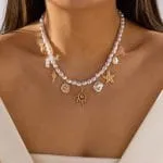 "Give Me Everything" Sterling Silver Layered Necklace - 图片 43