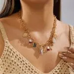 "Give Me Everything" Sterling Silver Layered Necklace - 图片 46