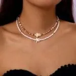 "Give Me Everything" Sterling Silver Layered Necklace - 图片 48