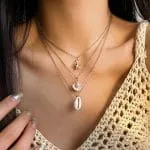 "Give Me Everything" Sterling Silver Layered Necklace - 图片 53