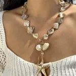 "Give Me Everything" Sterling Silver Layered Necklace - 图片 63