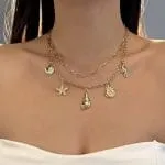 "Give Me Everything" Sterling Silver Layered Necklace - 图片 77