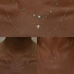 "Moment Of Life" Sterling Silver Layered Necklace
