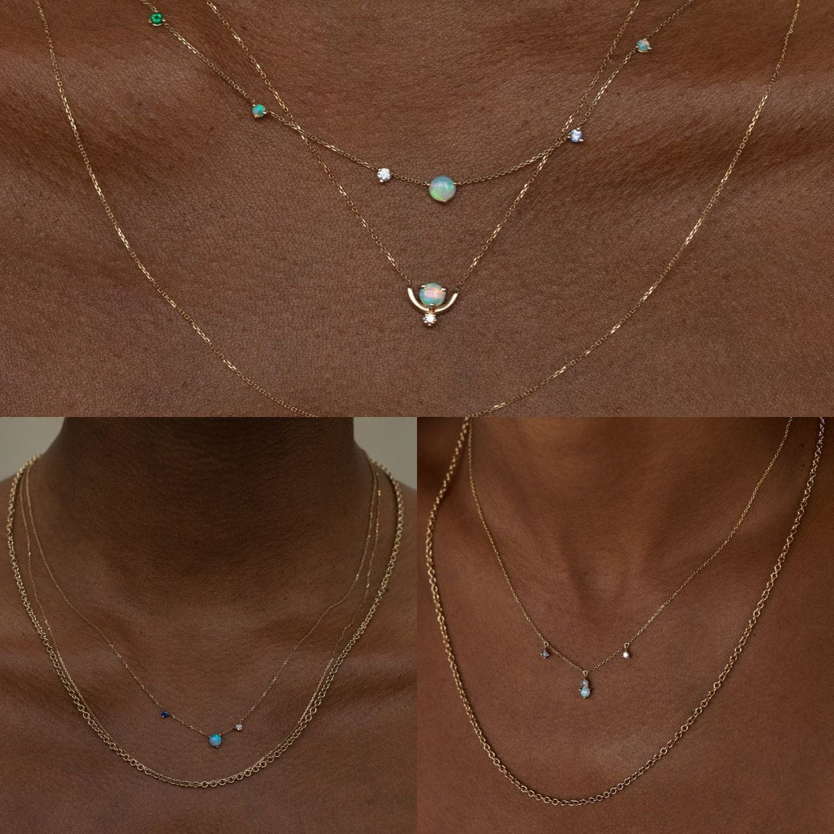 g_4999_0.jpg "Moment Of Life" Sterling Silver Layered Necklace - 图片 1