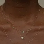 "Moment Of Life" Sterling Silver Layered Necklace - 图片 2