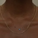 "Moment Of Life" Sterling Silver Layered Necklace - 图片 3