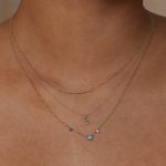 "Moment Of Life" Sterling Silver Layered Necklace - 图片 4