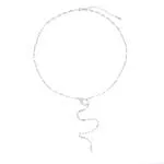 "We Found Love" Sterling Silver Layered Necklace - 图片 7