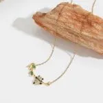 Cartoon Tree Man Sterling Silver Dangle Necklace - 图片 2