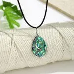 "Fille Du Vent" Collier Émail Argent Sterling - 图片 7