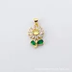 "Blooming Sunflower" Sterling Silver Necklace - 图片 19