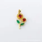 "Blooming Sunflower" Sterling Silver Necklace - 图片 20