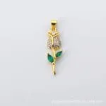 "Blooming Sunflower" Sterling Silver Necklace - 图片 23