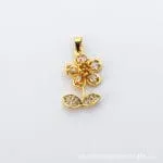 "Blooming Sunflower" Sterling Silver Necklace - 图片 24