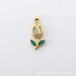 "Blooming Sunflower" Sterling Silver Necklace - 图片 7