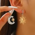 "Moon & Sun" Celtic Sterling Silver Necklace - 图片 10