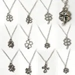 "Four Leaf Clover" Sterling Silver Necklace