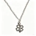 "Four Leaf Clover" Sterling Silver Necklace - 图片 18