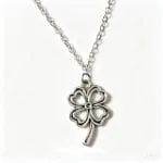 "Four Leaf Clover" Sterling Silver Necklace - 图片 7