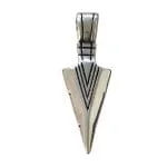 Arrow Symbol Stainless Steel Men's Necklace - 图片 7