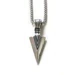 Arrow Symbol Stainless Steel Men's Necklace - 图片 10