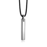 Simple Tungsten Steel Men's Necklace - 图片 6