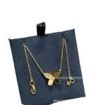 Simple Butterfly Sterling Silver Necklace - 图片 5