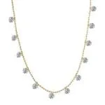 "As Unique As You" Round Cut Sterling Silver Necklace - 图片 7