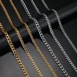 Fashion Titanium Steel Men's Necklace - 图片 2
