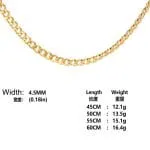 Fashion Titanium Steel Men's Necklace - 图片 11