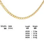 Fashion Titanium Steel Men's Necklace - 图片 13