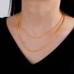 Fashion Titanium Steel Men's Necklace - 图片 4