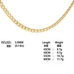 Fashion Titanium Steel Men's Necklace - 图片 9